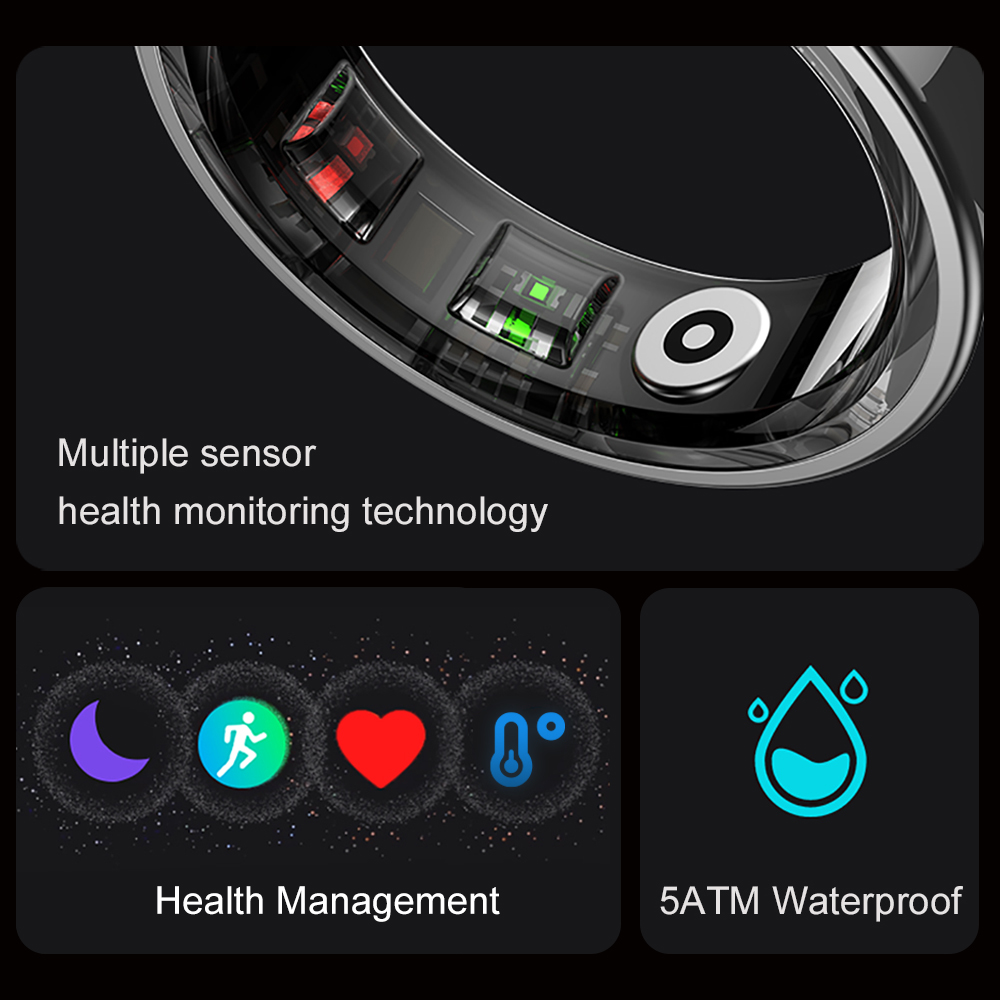 2024 COLMI R09 Smart Ring For  - огляд і ціна Blood Oxygen Monitor
