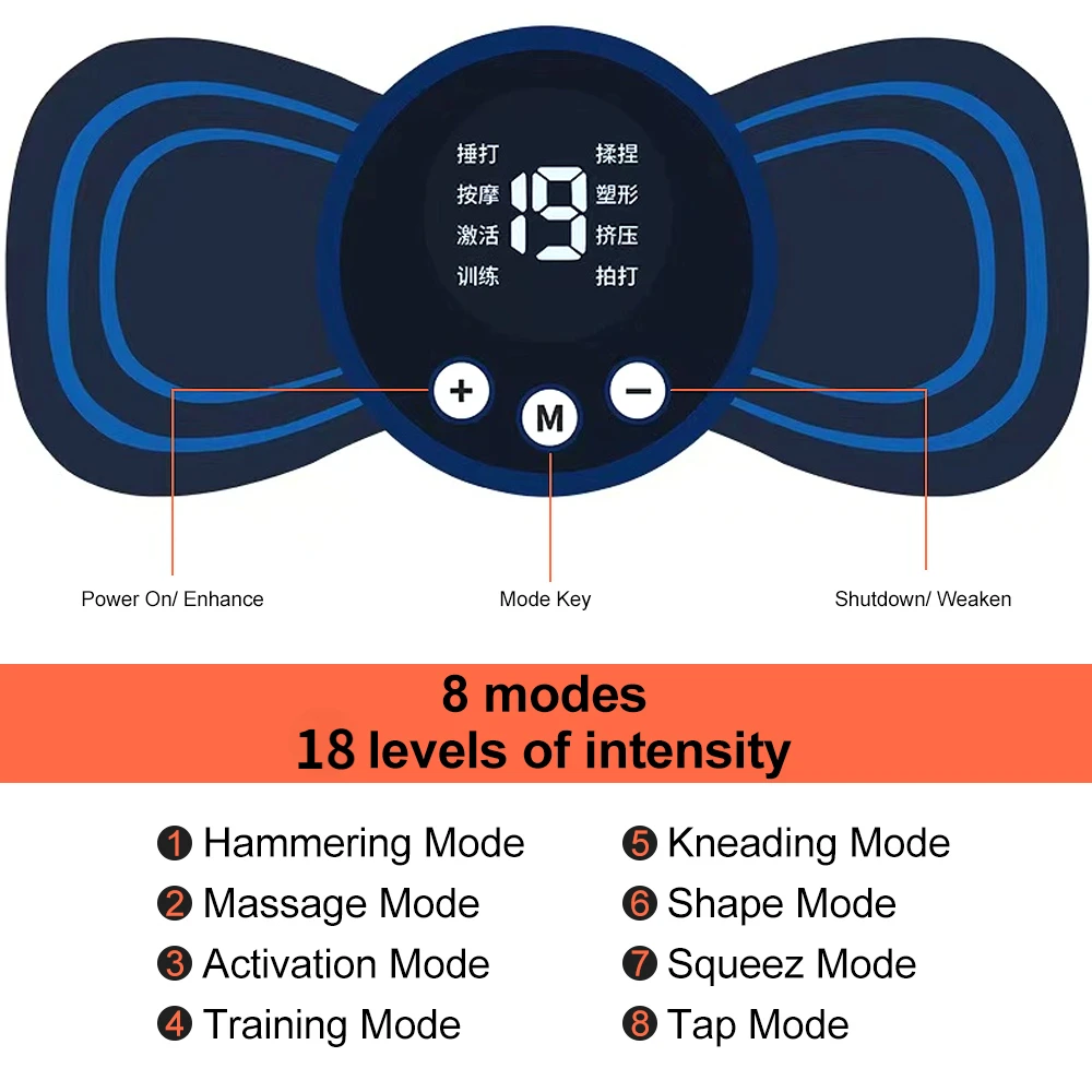 EMS Neck Massager Mini Cervica - огляд і ціна Ems Foot Massager