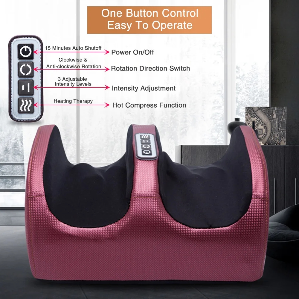 Infrared Heating Foot Massager - огляд і ціна Ems Foot Massager