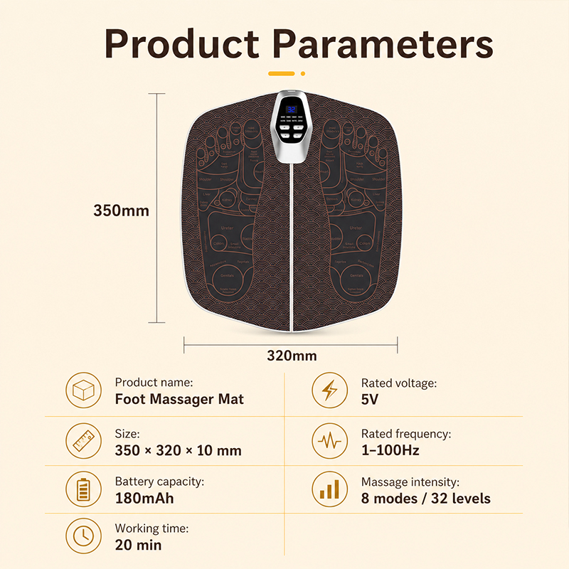 1Pc Microcurrent Foot Massager - огляд і ціна Ems Foot Massager