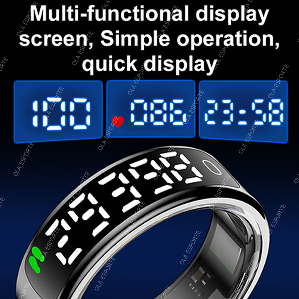 Smart Ring with Charging Case  - огляд і ціна Blood Oxygen Monitor