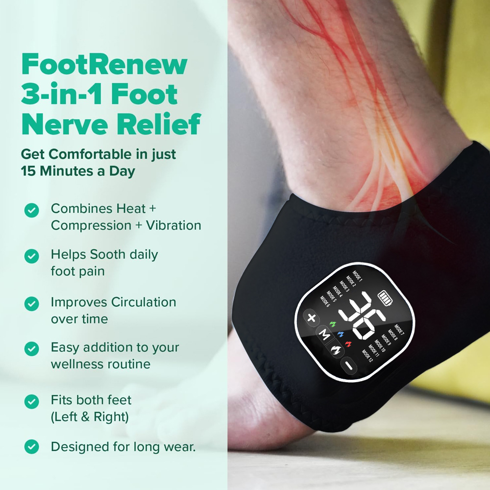 EMS Joint Massager Heated Knee - огляд і ціна Ems Foot Massager