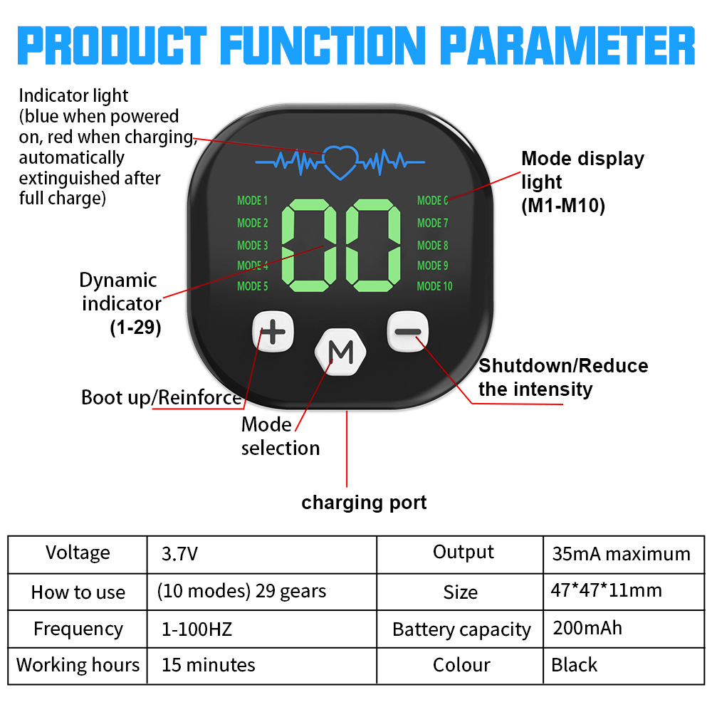 EMS Muscle Stimulator Abdomina - огляд і ціна Ems Foot Massager