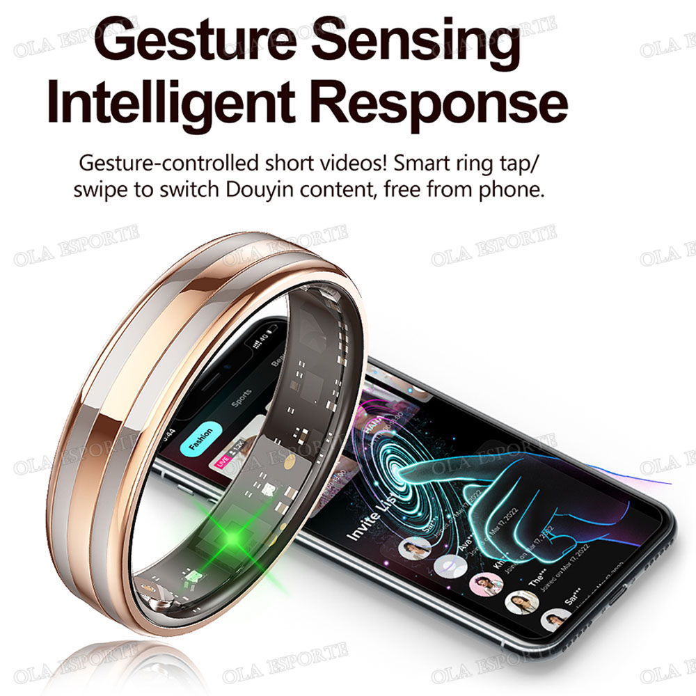 Gesture Sensing Smart Ring Hea - огляд і ціна Blood Oxygen Monitor
