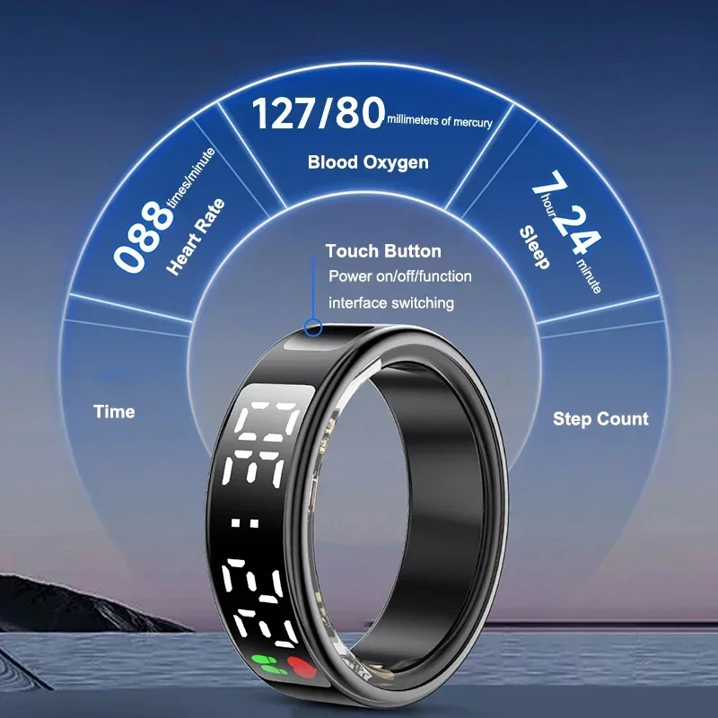 Smart Ring For Men Women Multi - огляд і ціна Blood Oxygen Monitor